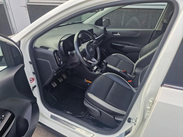KIA PICANTO 1.0 T-GDI X-Line 100PK, Dealeronderhouden, Navigatie, Lederen bekleding, Stoel- & Stuurwielverwarming, LMV, Smart Key