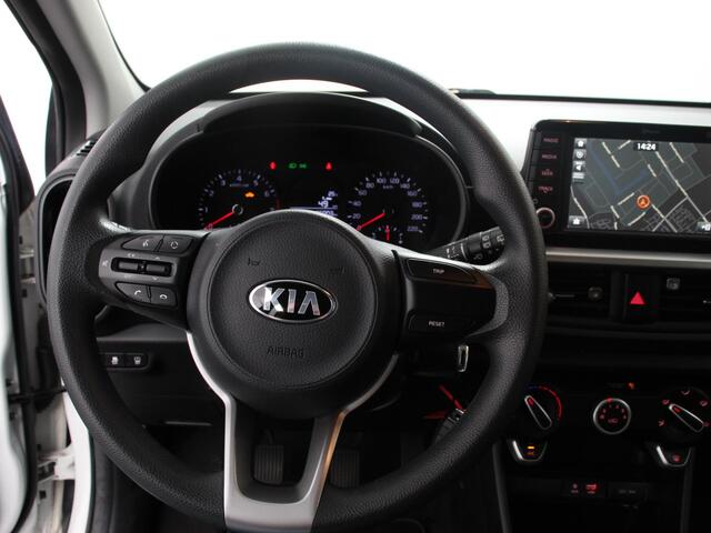 KIA PICANTO 1.0 CVVT ComfortPlusLine Navigator Navigatie Lichtmetalen velgen Elektrische ramen Airco Camera Apple Carplay/ Android Auto