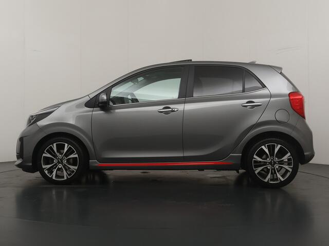 KIA PICANTO 1.0 T-GDi GT-Line 5p Schuif/Kanteldak - Climate Control - Apple Carplay / Android Auto - Lederen bekleding - Fabrieksgarantie tot 06-2030