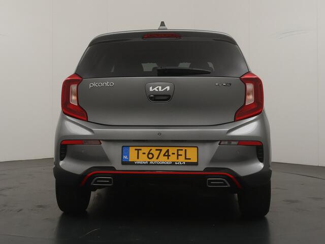 KIA PICANTO 1.0 T-GDi GT-Line 5p Schuif/Kanteldak - Climate Control - Apple Carplay / Android Auto - Lederen bekleding - Fabrieksgarantie tot 06-2030
