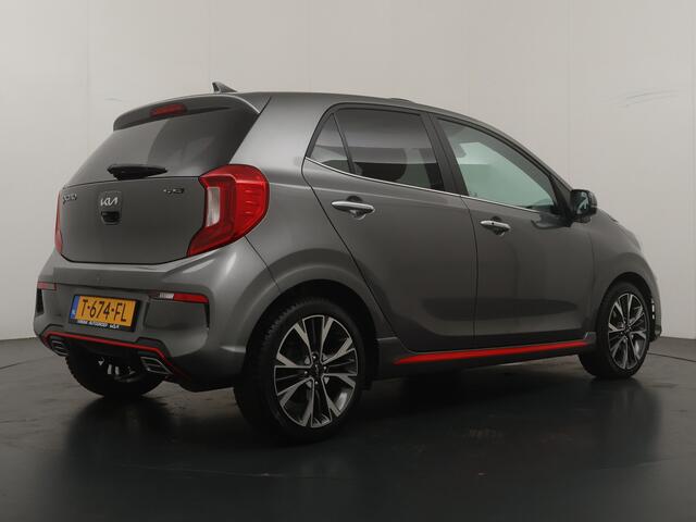 KIA PICANTO 1.0 T-GDi GT-Line 5p Schuif/Kanteldak - Climate Control - Apple Carplay / Android Auto - Lederen bekleding - Fabrieksgarantie tot 06-2030