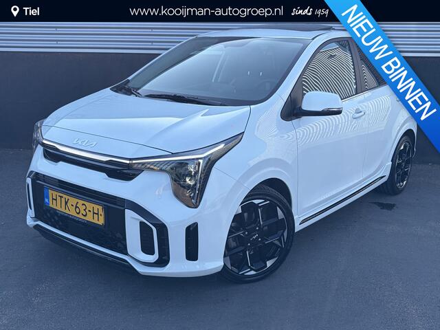 KIA PICANTO 1.0 DPI GT-Line Schuif/kanteldak, Stoel- & Stuurwiel verwarmd, Navigatie, Cruise control, Lichtmetalen velgen, Climate control,