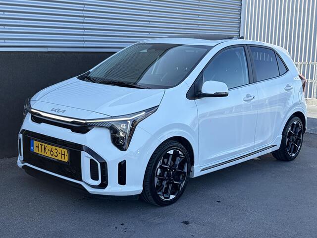 KIA PICANTO 1.0 DPI GT-Line Schuif/kanteldak, Stoel- & Stuurwiel verwarmd, Navigatie, Cruise control, Lichtmetalen velgen, Climate control,