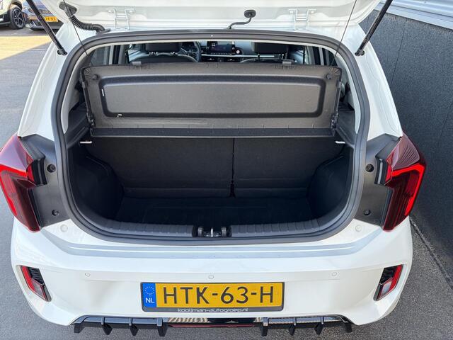 KIA PICANTO 1.0 DPI GT-Line Schuif/kanteldak, Stoel- & Stuurwiel verwarmd, Navigatie, Cruise control, Lichtmetalen velgen, Climate control,