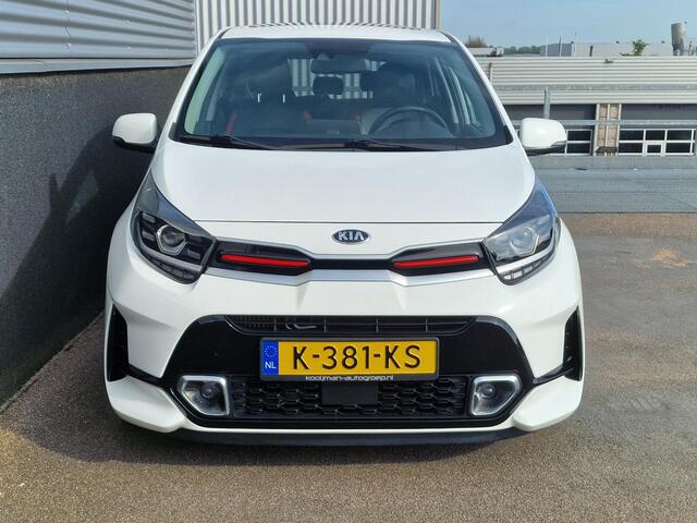 KIA PICANTO 1.0 T-GDi GT-Line 5p 100PK! Schuif/kanteldak, 1e eign. Nieuw geleverd en dealeronderhouden, Leder, Stoel- & stuurwiel verwarmd, Climate control, Cruise control, Navigatie, Achteruitrijcamera,