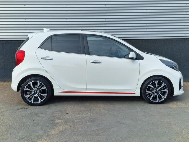 KIA PICANTO 1.0 T-GDi GT-Line 5p 100PK! Schuif/kanteldak, 1e eign. Nieuw geleverd en dealeronderhouden, Leder, Stoel- & stuurwiel verwarmd, Climate control, Cruise control, Navigatie, Achteruitrijcamera,