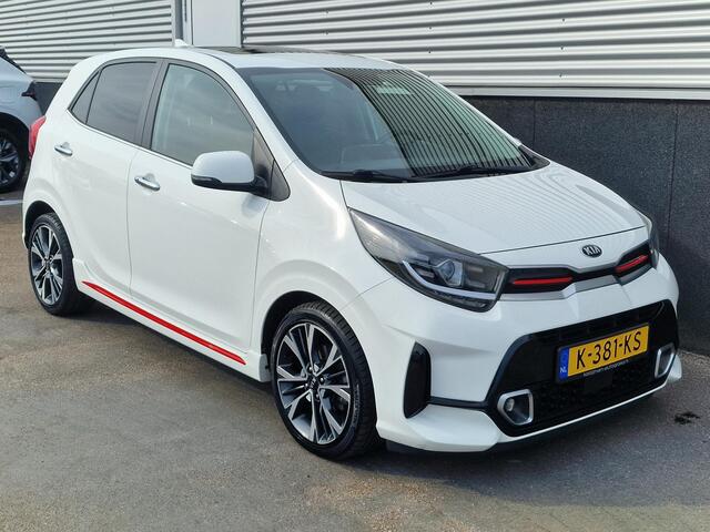 KIA PICANTO 1.0 T-GDi GT-Line 5p 100PK! Schuif/kanteldak, 1e eign. Nieuw geleverd en dealeronderhouden, Leder, Stoel- & stuurwiel verwarmd, Climate control, Cruise control, Navigatie, Achteruitrijcamera,