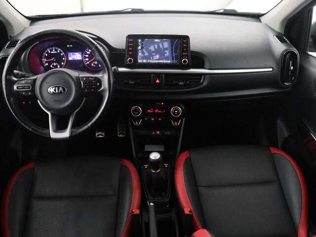 KIA PICANTO 1.2 CVVT GT-Line | Leder | Stuur/stoel verwarming | Cruise control | Camera | Carplay | Climate control | Full LED |
