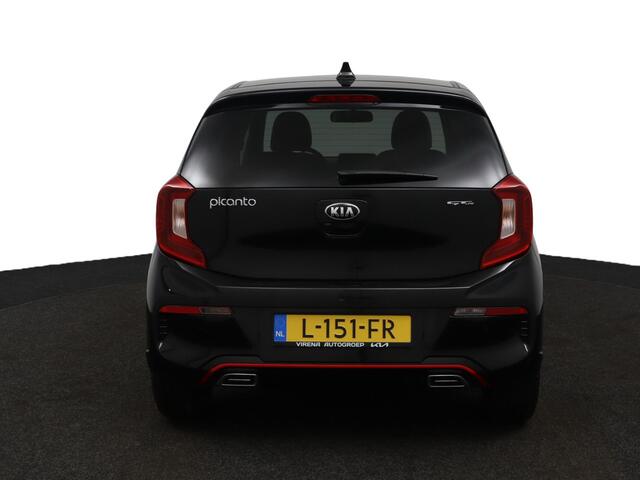 KIA PICANTO 1.0 DPi GT-Line Navigatie - Achteruitrijcamera - Lederen bekleding - Climate control - Cruise control - Virena zekerheidspakket € 895,-