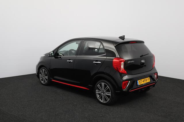 KIA PICANTO 1.0 T-GDI GT-Line/ Keyless/ Camera/ Stoel + Stuurverw./ Extra getint glas/ LED Dagrijverl./ LEDER/ Apple + Android/ DAB+/ Clima/ Cruise/ Elek. pakket/ Isofix/ Bluetooth/ Multi. LEDER. Stuur/ Mistl./ PDc/ Chroom