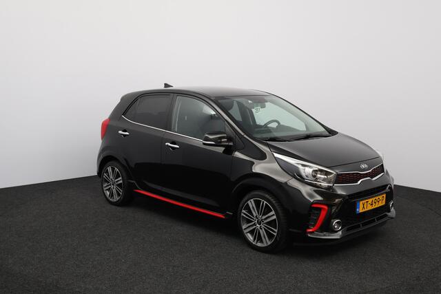 KIA PICANTO 1.0 T-GDI GT-Line/ Keyless/ Camera/ Stoel + Stuurverw./ Extra getint glas/ LED Dagrijverl./ LEDER/ Apple + Android/ DAB+/ Clima/ Cruise/ Elek. pakket/ Isofix/ Bluetooth/ Multi. LEDER. Stuur/ Mistl./ PDc/ Chroom