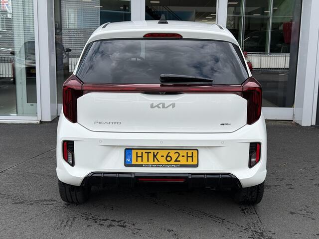 KIA PICANTO 1.0 DPI GT-Line | Schuif/kanteldak | Stoel/stuurverwarming | Dodehoekdetectie | Climate Control | Lederen bekleding