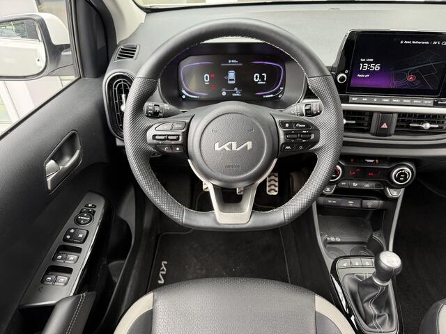 KIA PICANTO 1.0 DPI GT-Line | Schuif/kanteldak | Stoel/stuurverwarming | Dodehoekdetectie | Climate Control | Lederen bekleding