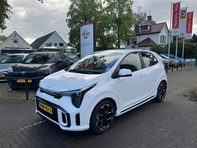 KIA PICANTO 1.2 DPI GT-LINE AUTOMAAT / NAVI / CAMERA / DAB / CARPLAY / LED / LEDER / STOEL+STUUR VERWARMING