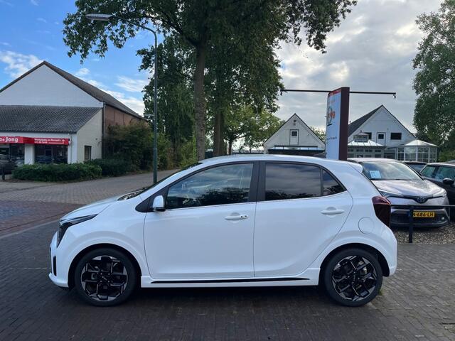 KIA PICANTO 1.2 DPI GT-LINE AUTOMAAT / NAVI / CAMERA / DAB / CARPLAY / LED / LEDER / STOEL+STUUR VERWARMING