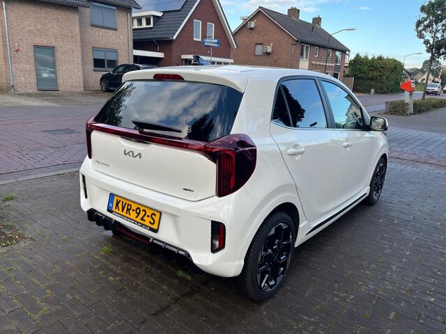 KIA PICANTO 1.2 DPI GT-LINE AUTOMAAT / NAVI / CAMERA / DAB / CARPLAY / LED / LEDER / STOEL+STUUR VERWARMING