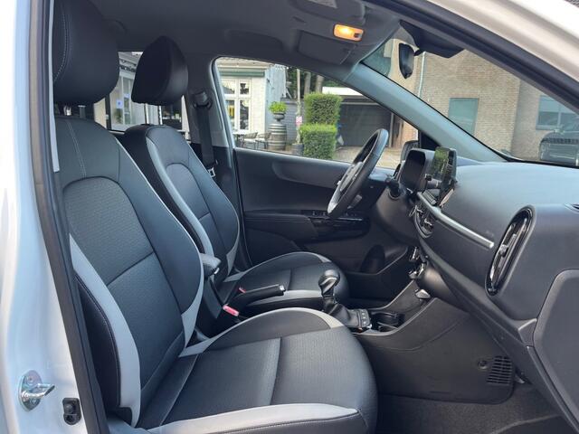 KIA PICANTO 1.2 DPI GT-LINE AUTOMAAT / NAVI / CAMERA / DAB / CARPLAY / LED / LEDER / STOEL+STUUR VERWARMING