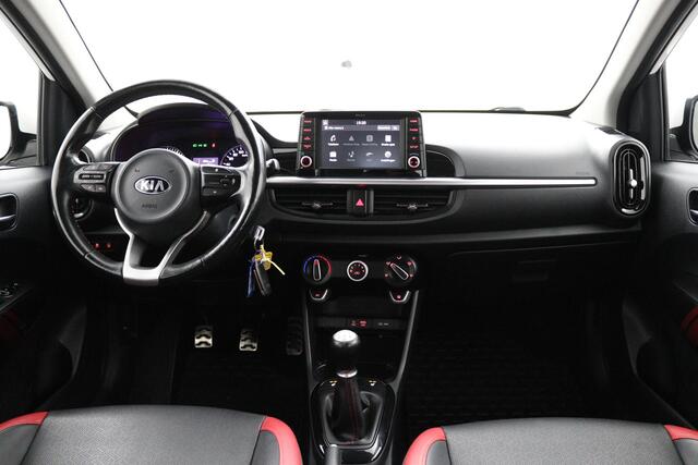 KIA PICANTO 1.0 MPi GT-Line | Parkeercamera | Airco | Leder | Stoel/stuurverwarming