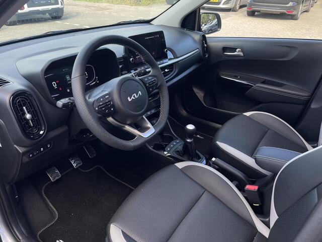 KIA PICANTO 1.0 GDi GT-Line | Pano | Leder | Stoel stuur verwarming | Demo | Snel leverbaar ! |