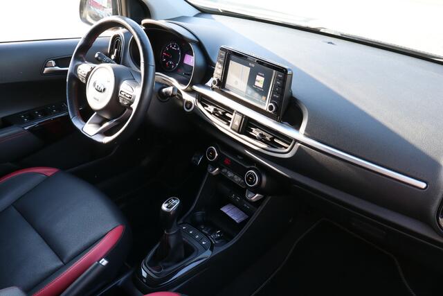 KIA PICANTO 1.0 T-GDI GT-Line Nederlandse auto/Apple carplay/Stoelverwarming/Stuurverwarming/Achteruitrijcamera/Cruise control/Navigatie/Keyless/Climate control