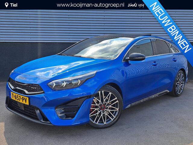 KIA PRO CEE D ProCeed 1.6 T-GDi GT Full option, Schuif/kanteldak, JBL, Seat memory, Elek. Achterklep, Stoel- & Stuurwielverwarming, Voorruitverwarming, JBL, DIGI Dashboard, Parkeersensoren voor + achter