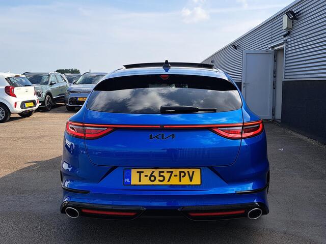 KIA PRO CEE D ProCeed 1.6 T-GDi GT Full option, Schuif/kanteldak, JBL, Seat memory, Elek. Achterklep, Stoel- & Stuurwielverwarming, Voorruitverwarming, JBL, DIGI Dashboard, Parkeersensoren voor + achter