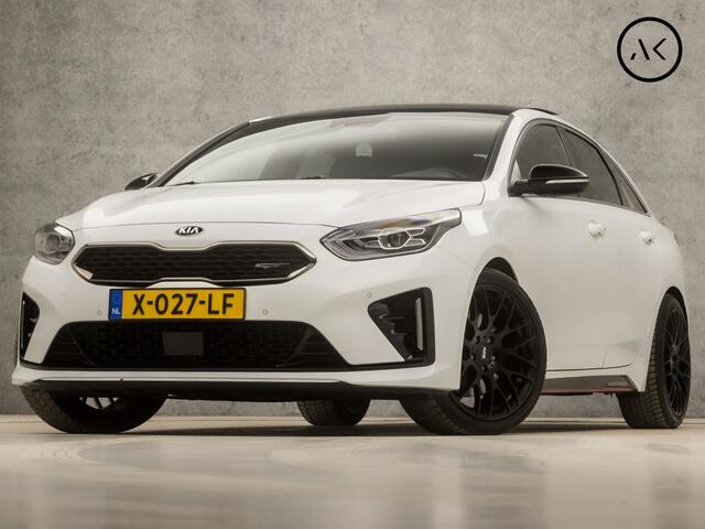 KIA PRO CEE D ProCeed 1.6 T-GDI GT Sport 204Pk Automaat (SCHUIFDAK, APPLE CARPLAY, MEMORY SEATS, LEDER/ALCANTARA, STUUR/STOELVERWARMING, SPORTSTOELEN, KEYLESS, ADAPTIVE CRUISE, CAMERA, NIEUWE APK, NIEUWSTAAT)