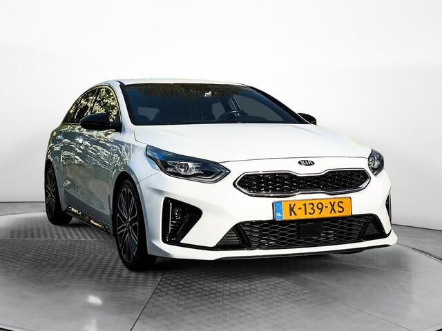 KIA PRO CEE D ProCeed 1.5 T-GDI GT-PlusLine (160 PK) 1e-Eig. & Dealer-Onderh. BOVAG-Garantie. NL-Auto. Trekhaak, Half-Leer, Navigatie/Apple-Carplay/Android-Auto, Adaptive-Cruisecontrol, Keyless-Entry/Start, Elek.-Achterklep, Achteruitrijcamera, Stoelverwarming-V+A, Pre