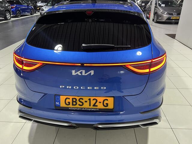 KIA PRO CEE D ProCeed 1.5 T-GDi GT-Line AUTOMAAT, Schuifdak, Apple Carplay/Android Auto, Stoel en Stuur verwarming.