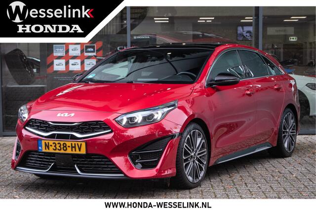 KIA PRO CEE D ProCeed 1.5 T-GDi GT-PlusLine Automaat - 1e Eig | Trekhaak | Alcantara / leder int. | Pano.dak | All season