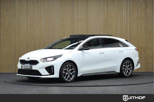 KIA PRO CEE D ProCeed 1.4 T-GDI GT-Line | Elek. Glazen Panoramadak | Adaptive-cruise | Camera | Clima | Leder-Alcantara | Apple Carplay & Android Auto | Navigatie | Keyless | Stoel & Stuurverwarming