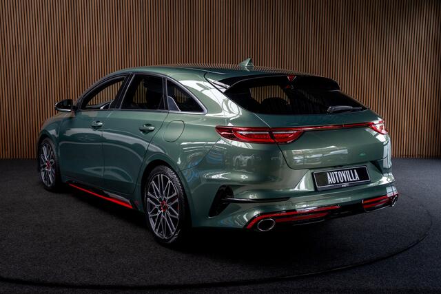 KIA PRO CEE D ProCeed 1.6 T-GDi GT 204pk Leer Camera Memory seats Navi PDC ACC Stuur- & stoelverwarming (voor & achter) Elektr. bedienbare achterklep Climate C. Cruise C. Keyless Entry & Go LM velgen Comfort-pakket BTW auto!
