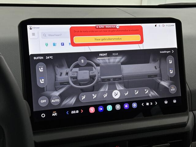 KIA PV5 Passenger Geel kenteken | Elite Executive 71.2 kWh 5 zits | Stoelverwarming en verkoeling | Climate Control | Lederen bekleding | ¤ 51.425 Incl BTW