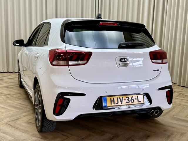KIA RIO 1.0 TGDI GT-Line *Automaat* Stoel-/Stuurverwarming / Carplay / Keyless / 1/2 Leder / Camera / Navigatie / Cruise / 17'' LMV