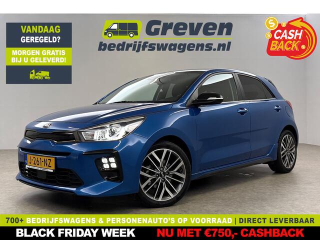 KIA RIO 1.0 T-GDi MHEV GT-Line | Camera | Stuur/Stoelverw. | Carplay | Cruise | Parkeersens. | NAP