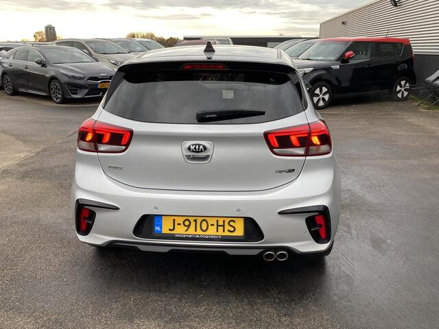 KIA RIO 1.0 TGDI GT-Line Nieuw geleverd, Dealeronderhouden, 1e eign. Stoel- & Stuurwiel verwarmd, LMV, Privacy glass, Smart Key, Achteruitrijcamera, Parkeersensoren achterzijde, BTW-auto