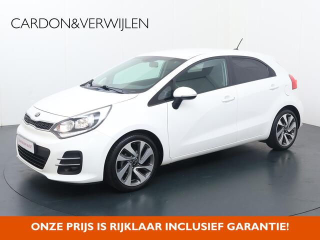 KIA RIO 1.2 CVVT ExecutiveLine Navigatiesysteem | 17"LM velgen | Stoel- en stuurverwarming | Climatronic |