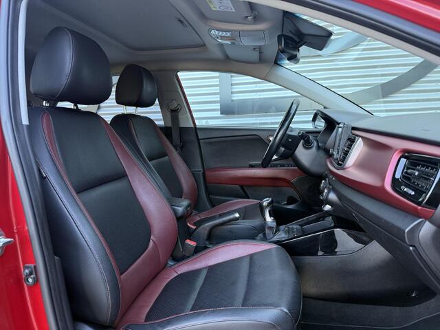 KIA RIO 1.0 TGDI Platinum Edition 1e Eigenaar|Navi|Schuifdak|Camera|Trekhaaak|Leder|Stoelverwarming|Nieuwe APK bij Aflevering