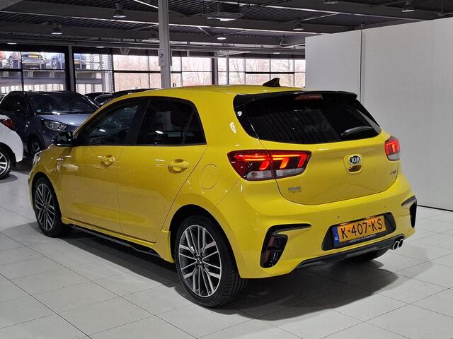 KIA RIO 1.0 T-GDi MHEV GT-Line Stoel en Stuur verwarming, Apple Carplay/Android Auto, Navigatie, Camera.
