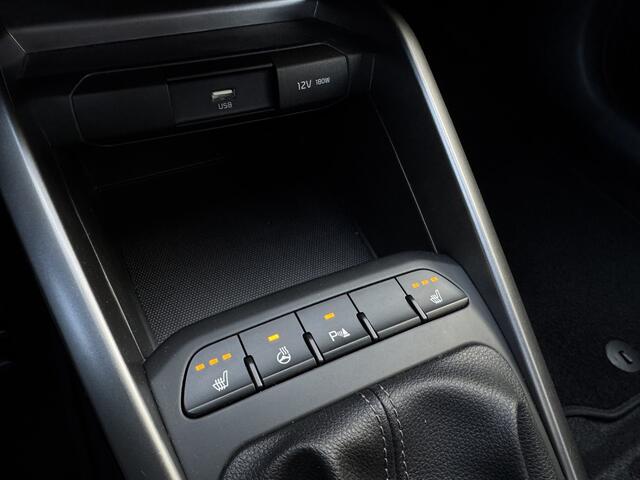 KIA RIO 1.0 T-GDi 100pk GT-Line Facelift Navi Leder Carplay Camera Keyless Stuur en StoelVerwaming DAB Clima 17" Pdc