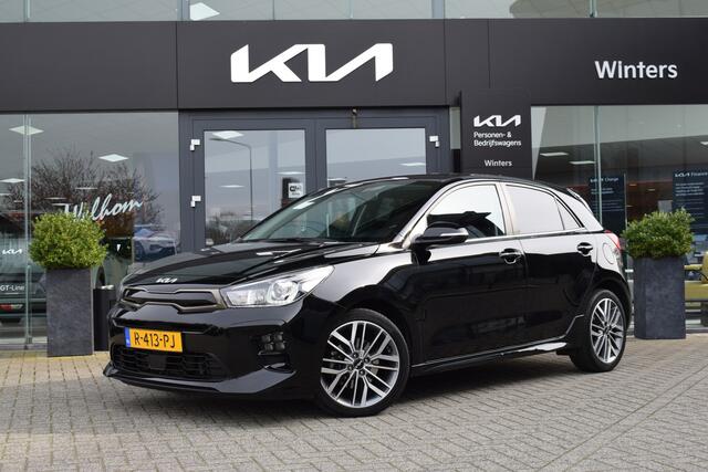 KIA RIO 1.0 T-GDi MHEV GT-Line | Stuur + Stoelverwarming | Navigatie | Camera | Parkeersensoren | Tot 10Jr. Kia-Garantie