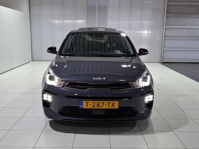 KIA RIO 1.0 T-GDi MHEV GT-Line Schuif kantel dak, Stoel en Stuur verwarming, Apple Carplay/Android Auto, Navigatie, Camera.