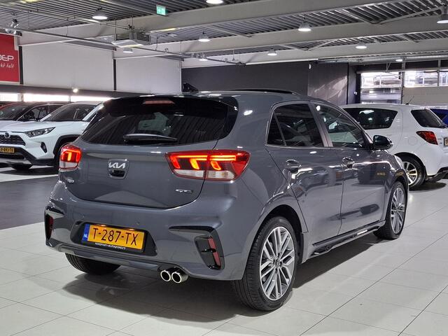 KIA RIO 1.0 T-GDi MHEV GT-Line Schuif kantel dak, Stoel en Stuur verwarming, Apple Carplay/Android Auto, Navigatie, Camera.