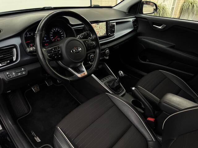 KIA RIO 1.0 T-GDI 100pk GT-Line Navi Leder Carplay Camera Keyless Stuur en StoelVerwaming DAB Clima 17" Pdc GT