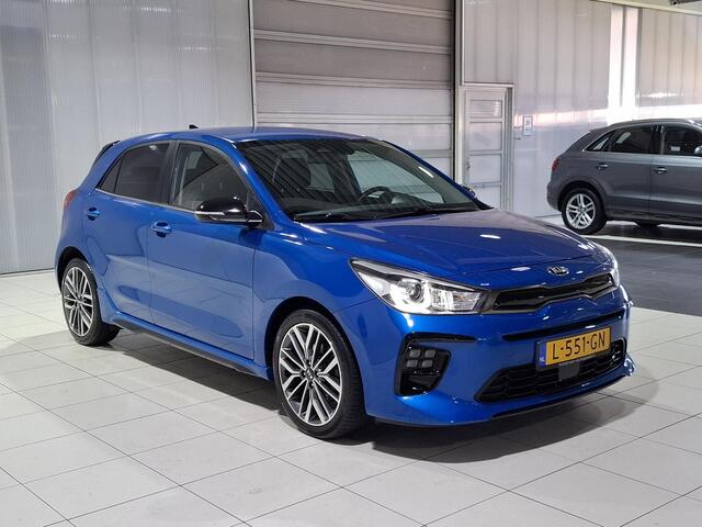 KIA RIO 1.0 T-GDi MHEV GT-Line Stoel en stuur verwarming, Apple Carplay/Android Auto, Navigatie, Camera.