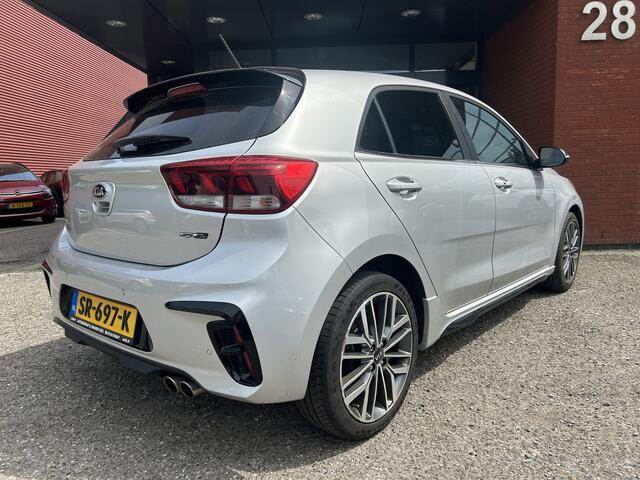 KIA RIO 1.0 TGDI GT-Line DEALER ONDERHOUDEN!! // FULL LED // NAVI + CARPLAY // HALF-LEDER // CAMERA // KEYLESS // STOEL + STUURWIELVERWARMING