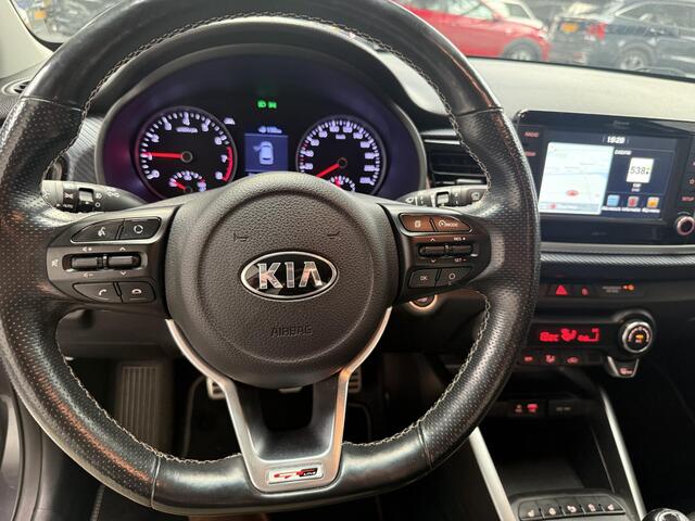 KIA RIO 1.0 TGDI GT-Line Stoel/stuurwielverwarming, dealeronderhouden, luxe uitvoering!