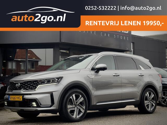 KIA SORENTO 1.6 T-GDI AUT6 PLUG-IN HYBRID 4WD EXECUTIVELINE UNIEK! SL.24D.KM!! LEDER NAVI CAMERA360 APPLE-CARPLAY DIGI-DASH LED LMV PDC