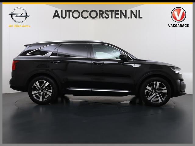 KIA SORENTO 1.6T-GDI 265PK 4WD Plugin Hybrid DynamicPlusLine 7-Persoons Panoramadak Leder Trekhaak Adap.Cruise Bose® Stoel+Stuur+Achterbankverwarming Navi Camera Ecc Apple Carplay Android Auto DAB Lmv Privacy Glas Led Elek.Stoelen Elek.Achterklep Fabrieksgarantie tot