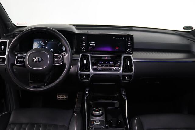 KIA SORENTO 1.6 T-GDI Plug-in Hybrid 4WD ExecutiveLine 7-Persoons Panoramadak, Trekhaak, Luxe lederen bekleding, ACC, Zeer volle en mooi uitgevoerde auto!